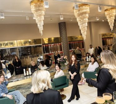 Blow-Dry Masterclass bei Valentino