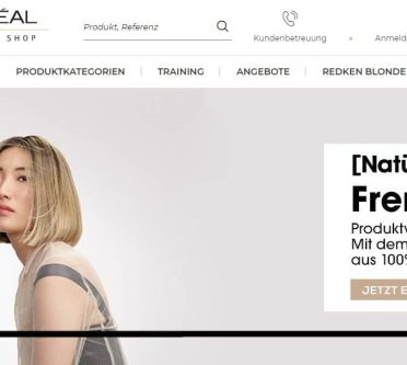 loreal-access-online-shop-screenshot