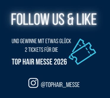 Aufruf Gewinnspiel TOP HAIR Messe auf Instagram