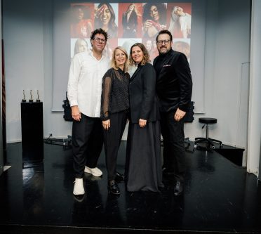 Das Bild zeigt Joerg-Thomas-Zeiger, Tanja-Weig, Stefanie-Ruff, Theodor-Lejs (v.l.)