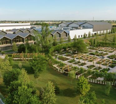 Der Davines Hauptsitz vor den Toren der Stadt Parma (I). Foto: Davines